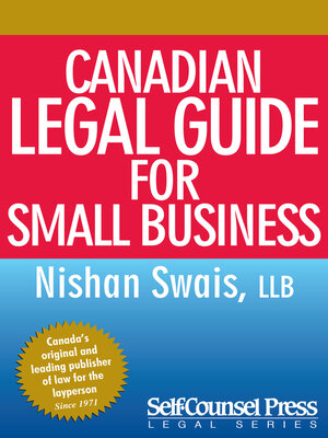 cover image of Canadian Legal Guide for Small Business